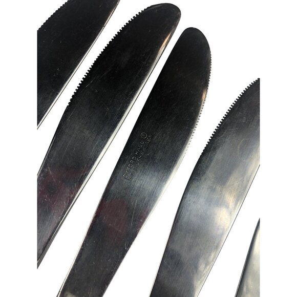 oxford hall stainless flatware OXH28 discontinued Knives (6) - Picture 4 of 4